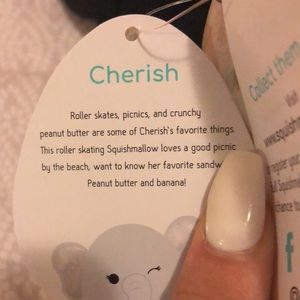 cherish elephant squishmallow